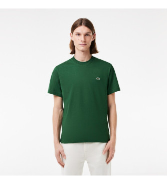 Lacoste - pour homme. t-shirt vert ? coupe classique