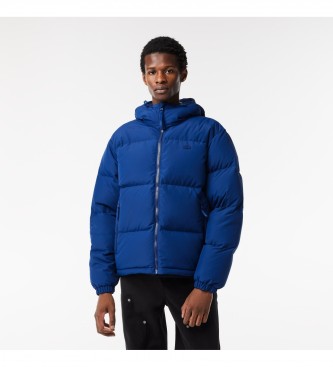Lacoste para hombre. BH3522_F9F Chaqueta corta acolchada azul (52), Casual, Poliéster, Lacoste outlet 2024.