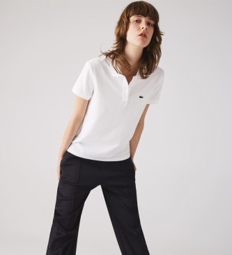 Lacoste para mujer. Polo Classic Fit blanco Lacoste