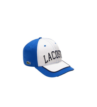 Lacoste - . casquette de baseball bleu, blanc