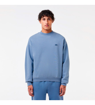 Lacoste para hombre. SH7506_IVW Jersey logotipo azul (L), Casual, Algodón, Lacoste outlet 2024.