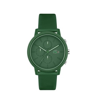 Lacoste para hombre. 2011245 .12.12 Chrono verde (OSFA), Casual, Silicona, Correa