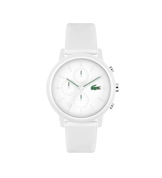 Lacoste para hombre. 2011246 .12.12 Chrono blanco (OSFA), Casual, Silicona, Correa