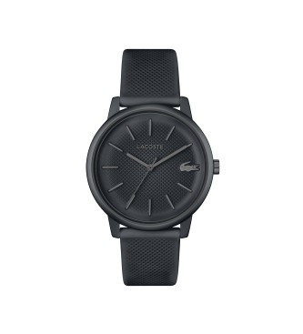 Lacoste para hombre. 2011242 Reloj Analógico .12.12 Move negro (OSFA), Casual, Silicona, Correa