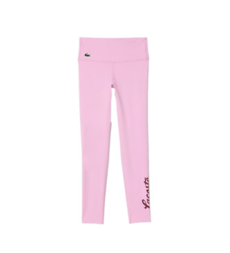 Lacoste para mujer. OF7382_IXV Leggings Ultra-Dry rosa (L), Deportivo, Running, Poliéster, Lacoste outlet 2024.