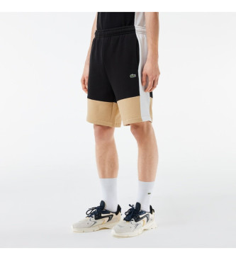 Lacoste para hombre. GH1319_IK0 Pantalón Corto Regular Fit negro (L), Casual, Deportivo, Algodón, Multideporte, Lacoste outlet 2024.