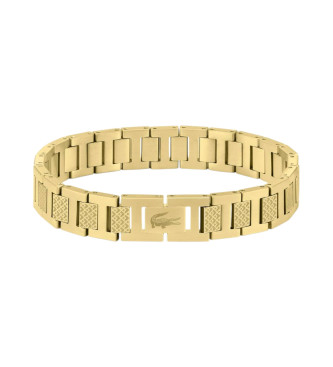 Lacoste para hombre. 2040120 Pulsera Metropole dorado (OSFA), Casual, Acero Inoxidable