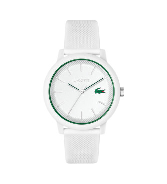 Reloj 12.12 con correa de silicona blanco (OSFA), Casual, Brazalete