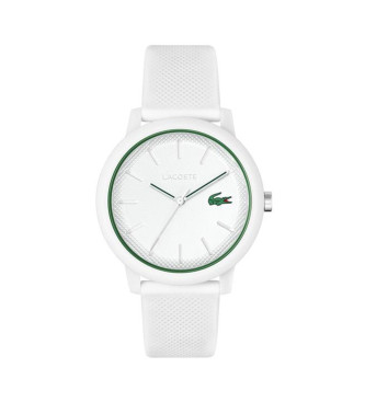 Lacoste para hombre. 2011169 Reloj Analógico 12.12 blanco (OSFA), Casual, Silicona, Correa