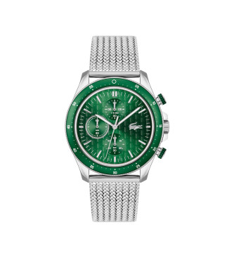 Lacoste para hombre. 2011255 Reloj Analógico Neoheritage verde (OSFA), Casual, Brazalete, Acero Inoxidable