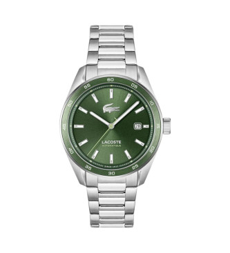 Lacoste para hombre. 2011376 Reloj automático verde (OSFA), Correa, Acero Inoxidable