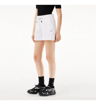 Lacoste para mujer. GF5378_001 Short Liso blanco (42), Casual, Algodón, Lacoste outlet 2024.