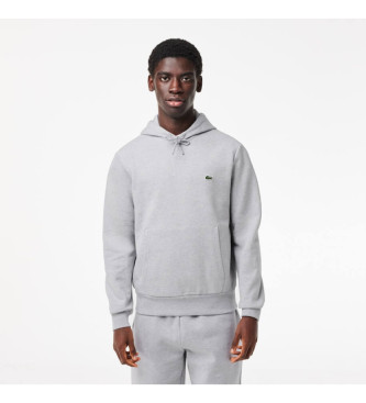 Lacoste para hombre. SH9623_CCA Sudadera Jogger Con Capucha gris (L), Casual, Algodón, Manga larga, Lacoste outlet 2024.