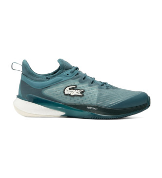 Lacoste para hombre. 47SMA0031_1X3 Zapatillas de tenis de hombre AG-LT23 Lite en tela verde (41), Plano, Cordones, Casual, Deportivo, Multid