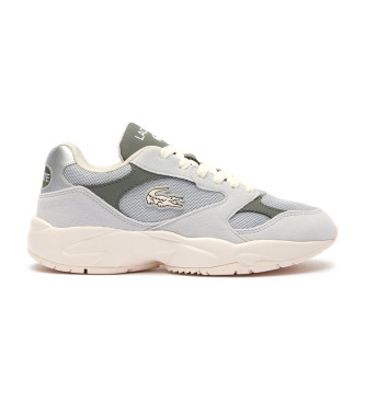 Lacoste unisex para niños. 47SUJ0002_2G2 Zapatillas Storm 96 Lo Vintage gris (37), Plano, Cordones, Casual, moda infantil, Lacoste outlet 20
