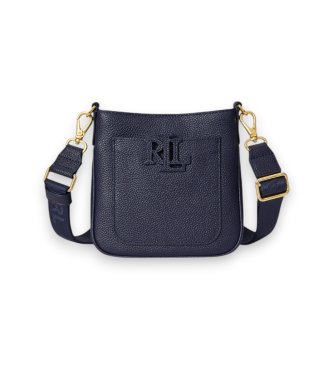 Lauren Ralph Laurenvoor vrouwen. 431982184003 Kleine marineblauwe leren crossbodytas Cameryn (OSFA), Casual, Leer