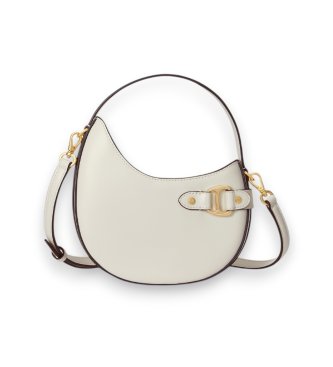 Lauren Ralph Laurenvoor vrouwen. 431980159004 Tasha kleine crossbodytas van gebroken wit leer (OSFA), Casual