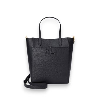 Lauren Ralph Laurenvoor vrouwen. 431966760005 Zwarte Cameryn draagtas van gekorreleerd leer (OSFA), Casual