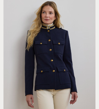 Lauren Ralph Lauren Para Mujer. 200965735001 Chaqueta Metallic Marino (10), Casual, PoliéSter-image