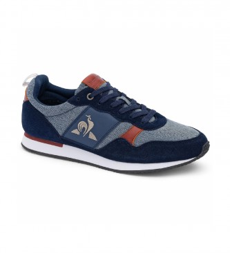 Le Coq Sportif para hombre. Zapatillas Alpha Classic Workwear marino