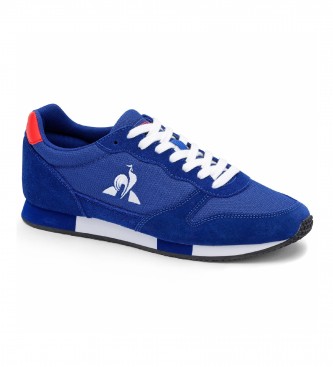 Le Coq Sportif. Zapatillas de piel Alpha Sport azul Le Coq Sportif