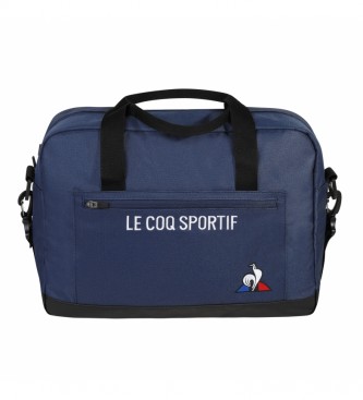 Le Coq Sportif para hombre. Portadocumentos Essentiels marino -29x40x1