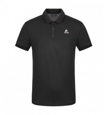 Le Coq Sportif para hombre. Polo NÂ°1 negro Le Coq Sportif