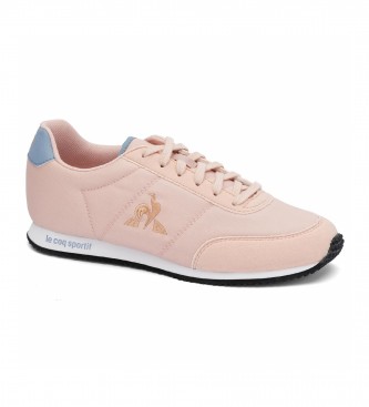Le Coq Sportif para mujer. Zapatillas Racerone W Metallic rosa