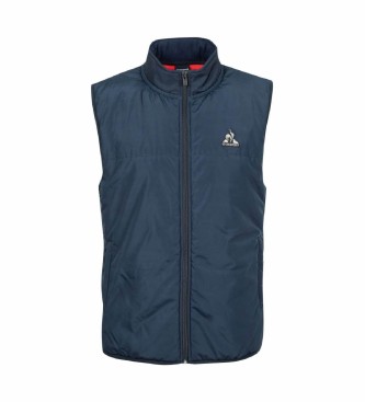 Le Coq Sportif para hombre. Chaleco TECH Doudoune SL NÂ°1 marino