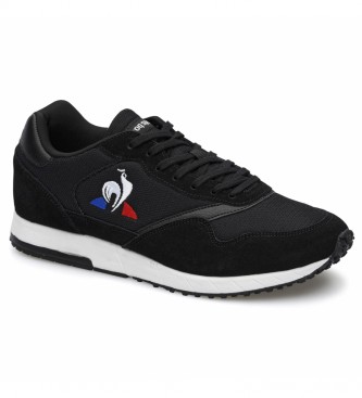 Le Coq Sportif. Zapatillas de piel JAZY negro Le Coq Sportif
