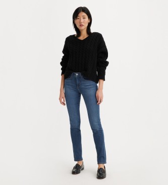 Levi's para mujer. 19627-0197 Jeans 312 Ceñidos Moldeadores azul (30/32), Casual, Algodón, Denim