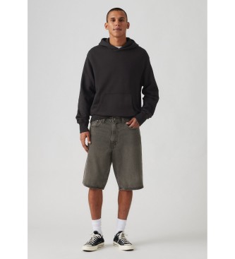Levi's para hombre. 001JM-0000 Bermudas 478 Baggy (32/12), Negro, Casual, Algodón