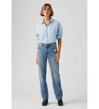 Levi's para mujer. A1959-0064 Jean 501 de los 90 azul (27/30), Casual, Algodón, Denim