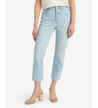 Levi's para mujer. 36200-0326 Jeans 501 Original Cropped azul (28/30), Casual, Algodón, Denim