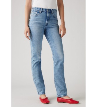 Levi's para mujer. 12501-0415 Jeans 501 Original azul (31/32), Casual, Algodón, Denim