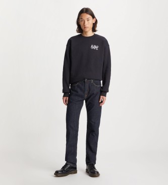 Levi's para hombre. 00505-1447 Jeans 505 Regular marino (33/30), Casual, Algodón, Denim