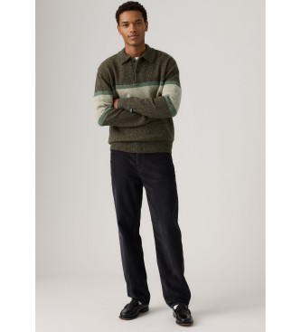 Levi's para hombre. 29037-0113 Pantalón 568 Loose Straight negro (32/32), Casual, Algodón