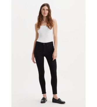 Levi's para mujer. 18882-0762 Jeans Skinny De Tiro Alto 721 negro (27/32), Casual, Algodón, Denim