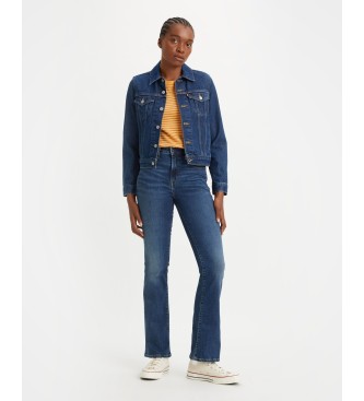 Levi's para mujer. 18759-0115 Jeans 725 High Rise Bootcut azul (29/30), Casual, Algodón, Denim