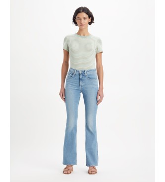 Levi's para mujer. A3410-0027 Jeans 726 Acampanados De Tiro Alto azul (34/32), Casual, Algodón, Denim