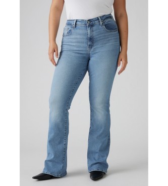 Levi's para mujer. A3410-0027 Jeans 726 Acampanados De Tiro Alto azul (29/32), Casual, Algodón, Denim