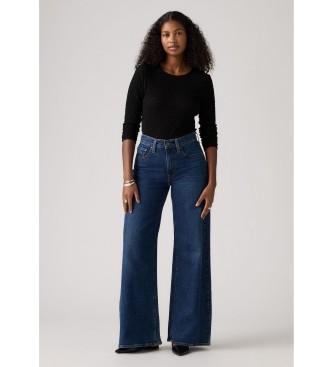 Levi's para mujer. 0039B-0004 Jeans 728 Wide Leg azul (29/30), Casual, Algodón, Denim