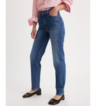 Levi's para mujer. A3506-0015 Jeans 80s Mom azul (31/32), Casual, Algodón, Denim