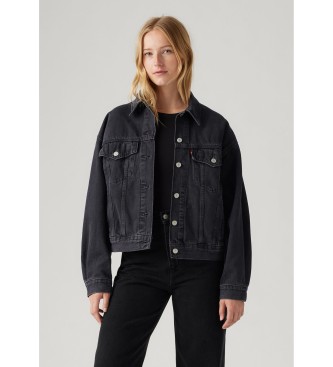 Levi's para mujer. A1743-0044 Chaqueta 90'S negro (S), Casual, Algodón, Denim