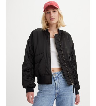 Levi's para mujer. A7262-0003 Chaqueta Andy Tech negro (M), Casual, Poliéster