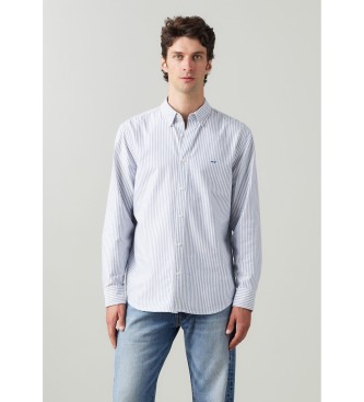 Levi's para hombre. A7210-0023 Camisa abotonada auténtica azul (XXL), Casual, Algodón, Manga larga