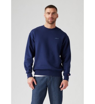 Levi's para hombre. A9244-0002 Sudadera Authentic azul (S), Casual, Algodón