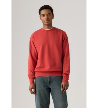 Levi's para hombre. A9244-0033 Sudadera Authentic rojo (L), Casual, Algodón
