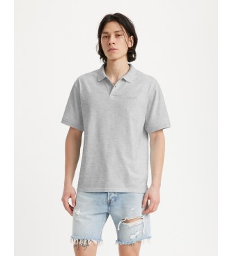 Levi's para hombre. A6735-0006 Polo Authentic gris (S), Casual, Algodón, Manga corta