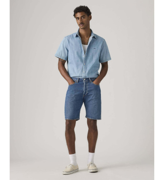 Levi's para hombre. 36512-0279 Bermudas 501 Original azul (36/9), Casual, Algodón, Denim